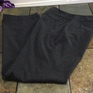 NWT Rafaellar Curvy Flare leg Navy Dress pants